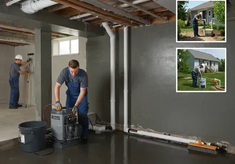 Basement Waterproofing and Flood Prevention process in White Hall, IL